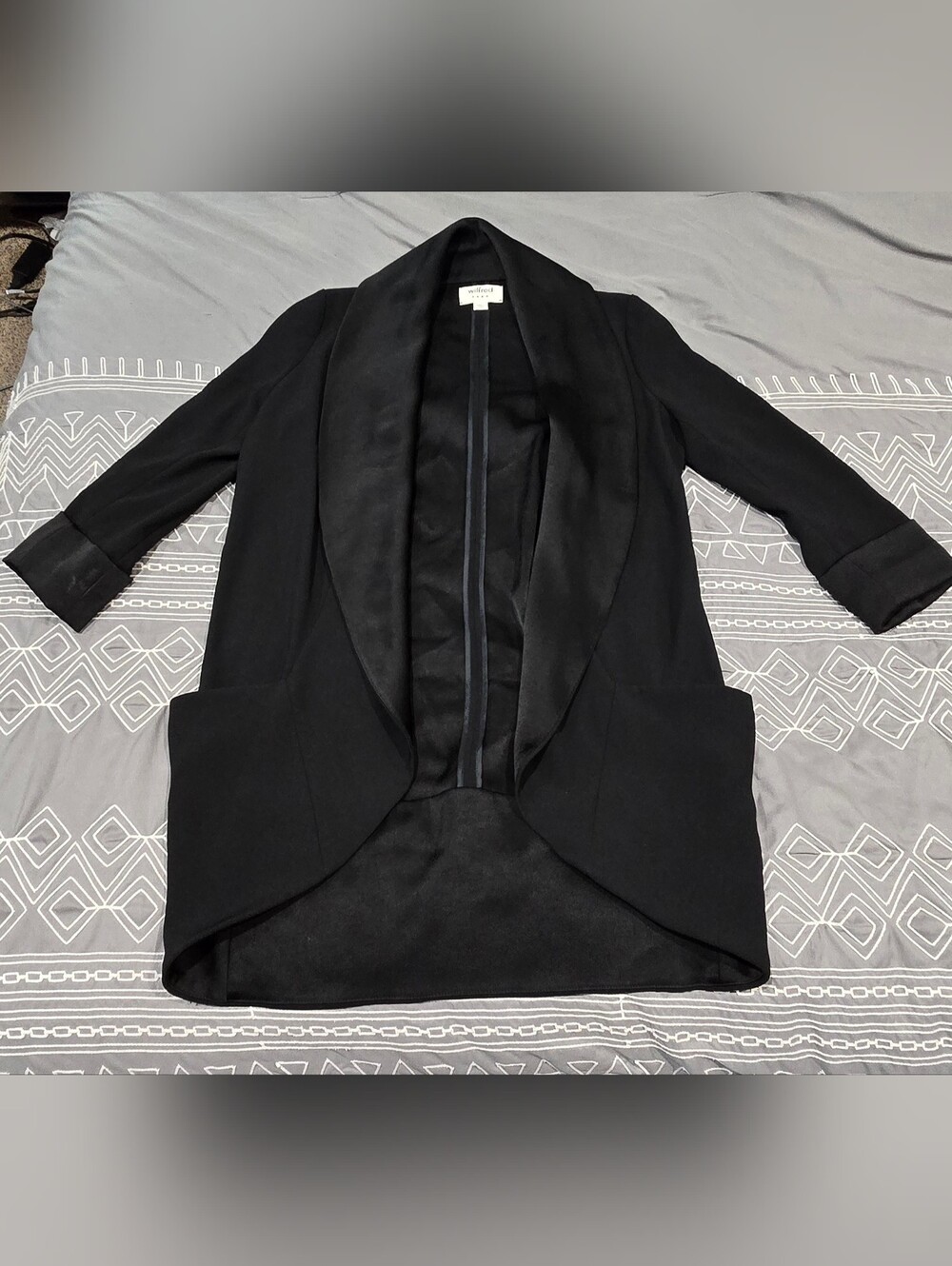 Wilfred Chevalier Black Blazer Size Zero